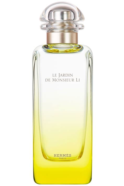 parfum monsieur li hermes|le jardin li hermes perfume.